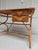 Mid-Century Italian Bamboo and Rattan Writing Desk, 1970s For Sale - Image 3 of 10