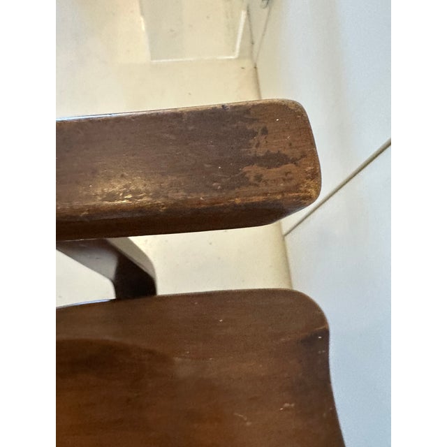 1950s 1950s Set of 4 Armchairs in the Style of Walter Gropius For Sale - Image 5 of 5