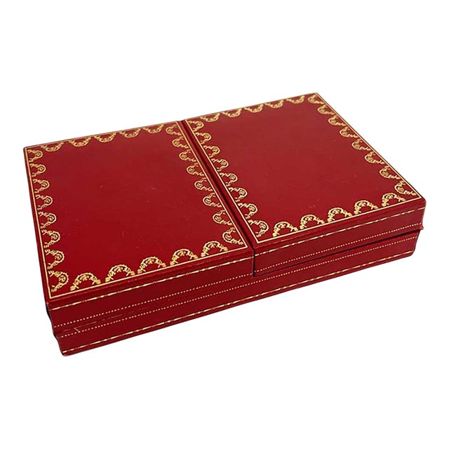 Cartier les must de Cartier ボックスメモパッド Le Must De Cartier Playing Card Game Box, France 1970s