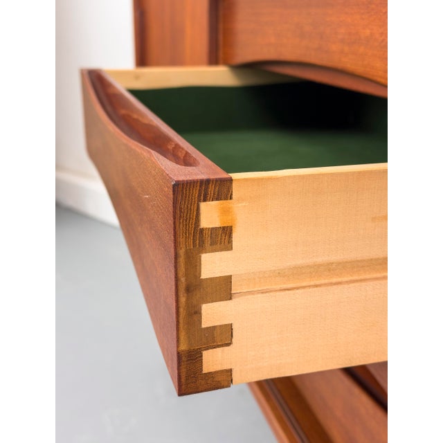 Vintage Sideboard in Teak with Drawers and Sliding Doors, 1960s For Sale - Image 11 of 18