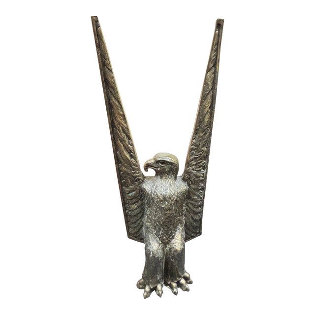 Mid 20th Century Large Bronze Eagle For Sale