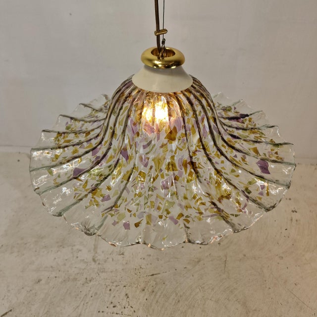 Murano Glass Pendant Lamp by La Murrina, Italy, 1980s For Sale - Image 6 of 15