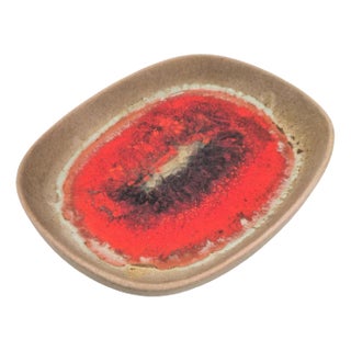 Ceramic Bowl by F. Glatzle from Karlsruher Majolika, 1963 For Sale
