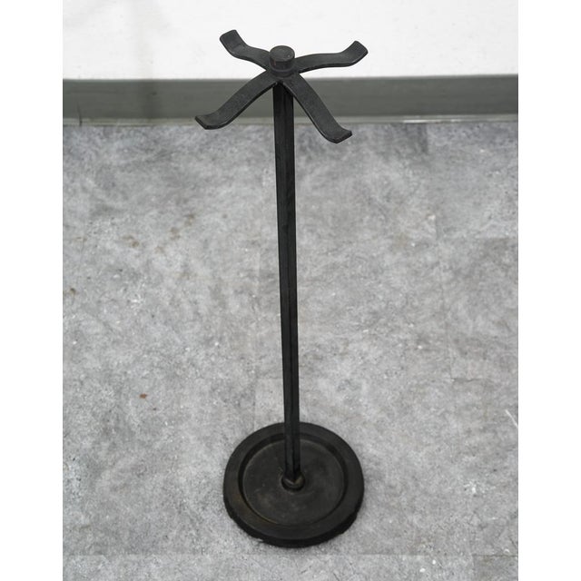 1960s Mid Century Modern Fireplace Tools Metal Cast Iron Pilgrim Seymour Nelson MCM For Sale - Image 5 of 11