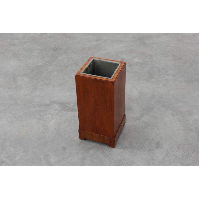Art Deco Wooden Umbrella Stand, Italy, 1920s For Sale - Image 3 of 11