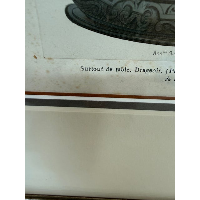 Artloft "Grape Picker, Flemish Table Ornament" Lithograph, Framed For Sale - Image 4 of 12