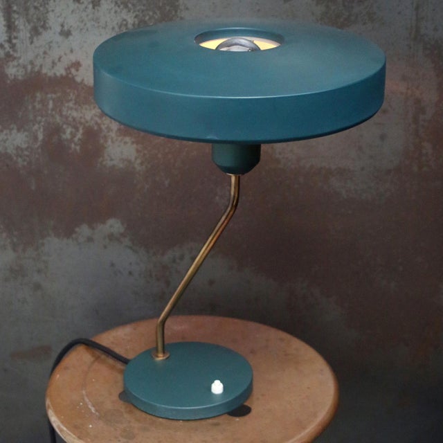 Mid-Century Dutch Desk Lamp Romeo by Louis Kalff for Philips, 1950s For Sale - Image 6 of 11