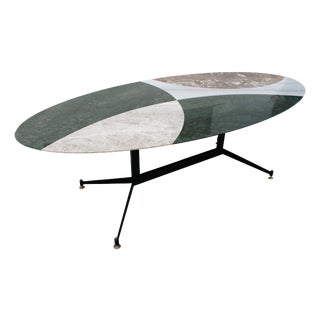 Italian Marble Dining Table, 2010s For Sale