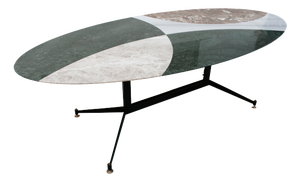 Italian Marble Dining Table, 2010s