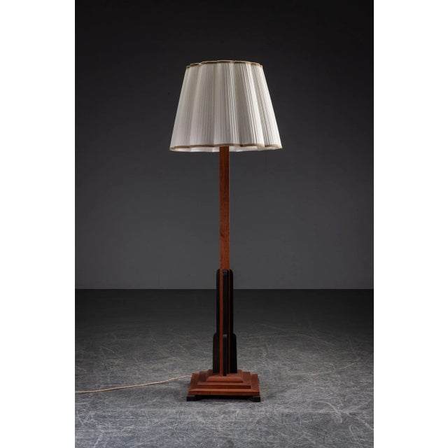 Amsterdam School Standing Lamp, 1980s For Sale - Image 6 of 18