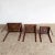 Brown Traditional Mahogany Nesting Tables From Bombay Company - Set of 3 For Sale - Image 8 of 11