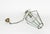Mid-Century Brass and Beveled Glass Pendant in the style of Adolf Loos, Italy, 1950s For Sale - Image 11 of 13