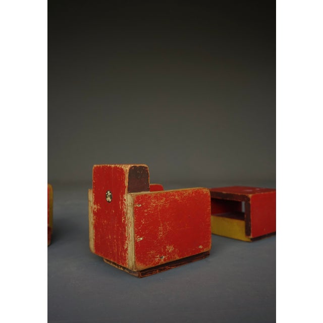 Vintage Toy Furniture by Ko Verzuu for Ado, 1930s, Set of 3 For Sale - Image 12 of 18