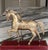 Vintage Solid Brass Equestrian Carousel Horse, Polished For Sale In Seattle - Image 6 of 8