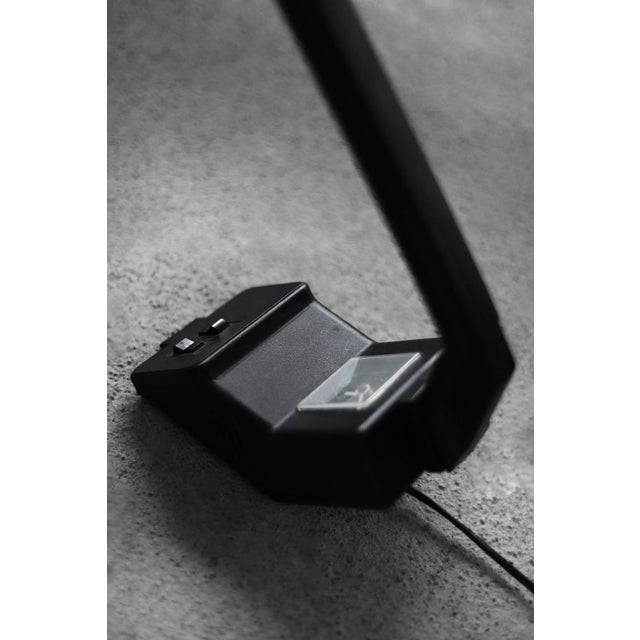 1980s Lamp with Clock by Dybek for Polamp Pułtusk, 1987 For Sale - Image 5 of 12