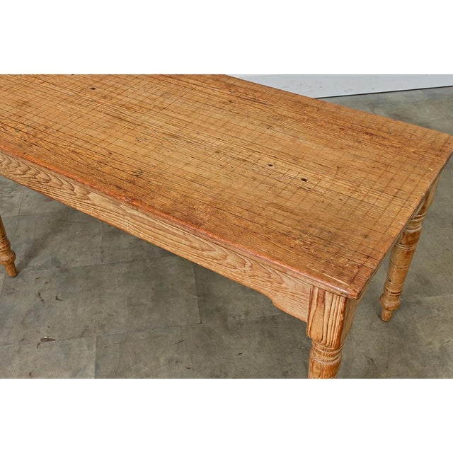 English 19th Century Pine Coffee Table For Sale - Image 11 of 12