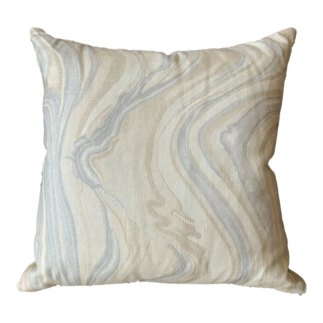 Toss Pillow in Kelly Wearstler Fabric For Sale