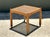 Vintage Brass Detail Cane Inset Drinks Table For Sale - Image 10 of 12