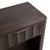 2020s Fluted Coco Brown Wood Nightstand For Sale - Image 5 of 6