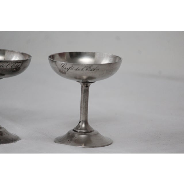 1970s Silver Ice Cream Bowls, 1970s, Set of 11 For Sale - Image 5 of 18