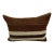 Turkish Hemp Pillow Cushion Natural Beige Brown Pillow Cushion Cover 16" x 24" For Sale