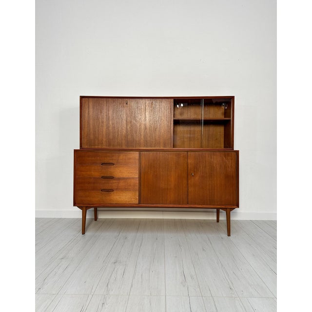 Mid-Century Teak Sideboard by Rex Raab for Wilhelm Renz, 1960s For Sale - Image 15 of 15