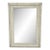 Embossed Geometric Pattern Wall Mirror For Sale