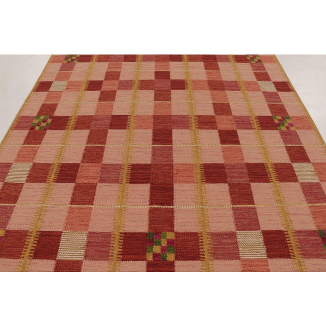 Rug & Kilim Contemporary Scandinavian Style Wool Flatweave Rug, by Rug & Kilim, India For Sale - Image 4 of 10