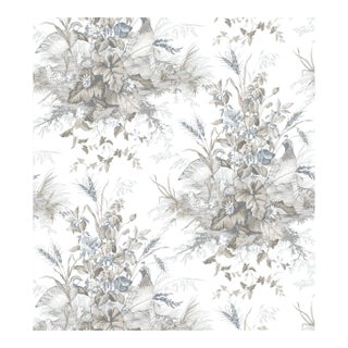 The House of Scalamandre Edwin'S Covey Wallcovering, Grisaille For Sale
