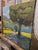 This 18x18" landscape oil painting by Paul Scaturro captures a quiet, sunlit moment along a country path—an image that...