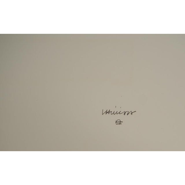 Eduardo Chillida, Black and White Abstraction, Lithograph For Sale - Image 7 of 8