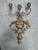 Pair of Louis XVI Style Mid-Century Italian Hand Carved Candle Wall Sconces. For Sale - Image 9 of 9