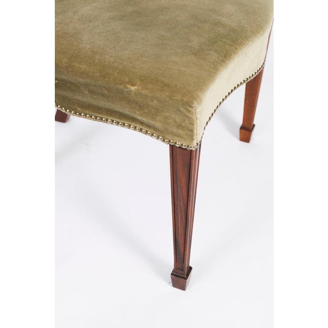 Vintage Shield Back Dining Chairs attributed to William Tillman, 1980s, Set of 8 For Sale - Image 16 of 18