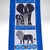 Early 20th Century Blue African Handprinted Table Runner For Sale - Image 4 of 12