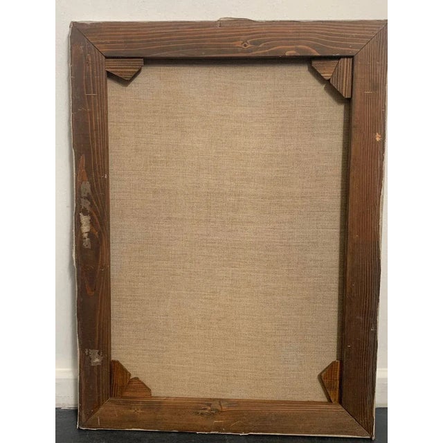 Eugenio Amus, Marina, Oil on Canvas For Sale - Image 9 of 10