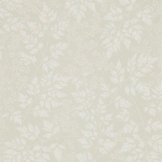 Sanderson Spring Leaves Wallpaper in Barley - a Sample For Sale
