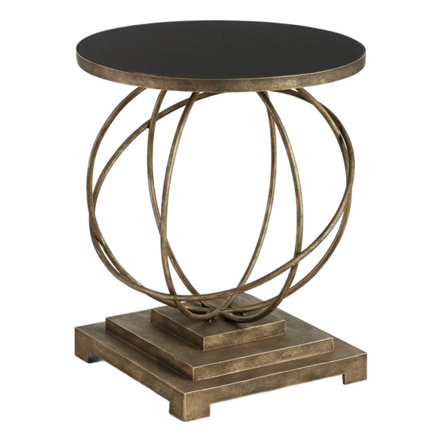 Saturn Granite End Table For Sale