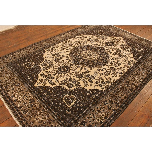 Middle Eastern Hand-Knotted Rug For Sale - Image 10 of 11