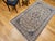 Vintage Persian Nain Area Rug, Hand-Knotted Wool & Silk, Floral Pattern, 4x7, Ivory & Blue For Sale - Image 9 of 17
