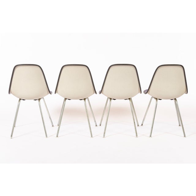 Vintage Mid Century Purple DSX Side Chairs by Eames for Herman Miller For Sale In Detroit - Image 6 of 14