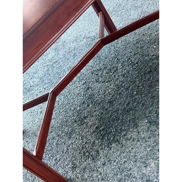 Brown Vintage Henkel Harris Butlers Tray Coffee Table For Sale - Image 8 of 12