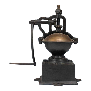 Unknown, Antique, 19th C. Peugeot Frères Brevetés French Coffee Grinder Table Sculpture, c.1895