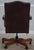 Ethan Allen Ethan Allen Burgundy Leather Desk Chair For Sale - Image 4 of 18