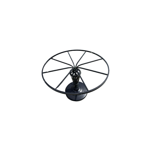 1972 Woodward Wrought Iron Patio Set For Sale - Image 9 of 10