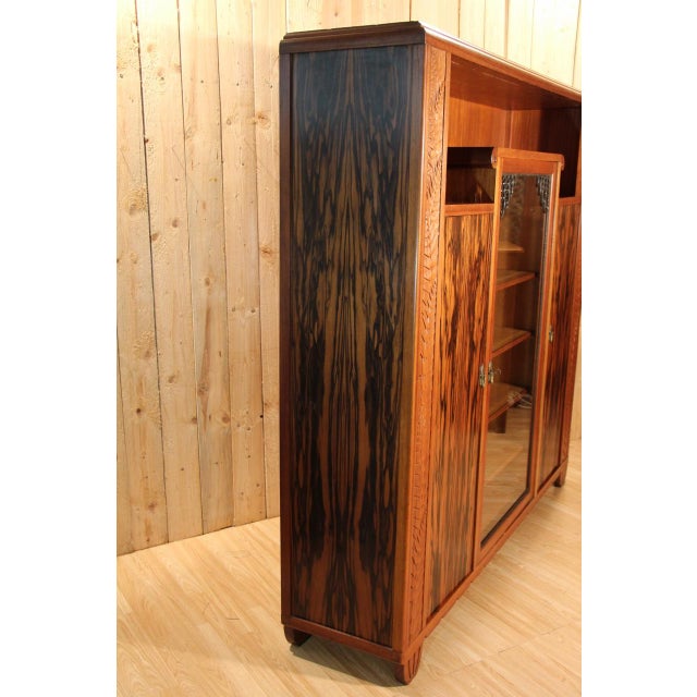 Art Deco Bookcase by Gauthier Poinsignon, 1930s For Sale - Image 3 of 13