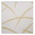 Sample - Schumacher Deco Palms Wallpaper in Gold For Sale