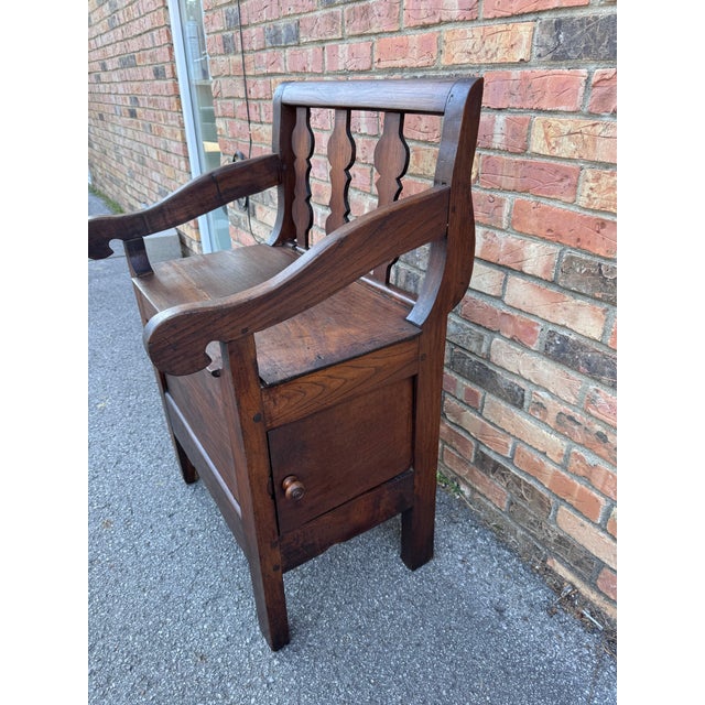 18th Century French Banc De Chimney / Fire Place Bench For Sale - Image 4 of 10