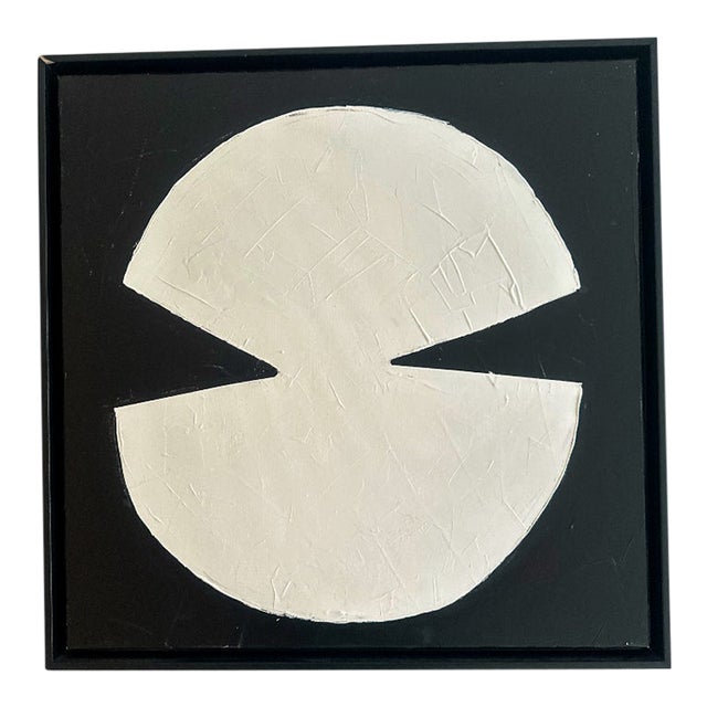 Oil on Canvas, Black & White Series, Iris Dankner, New York, 2023 For Sale