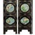 Early 20th Century Chinese Folding Screen/Room Divider With Cloisonne Panels For Sale - Image 11 of 18