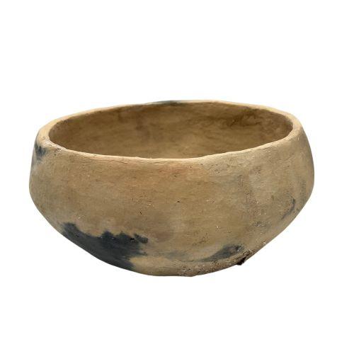 This Gafsa clay vessel hails from Tunisia, specifically the town of Gafsa known for its pottery craftsmanship. This...